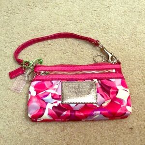 Small Coach Wristlet